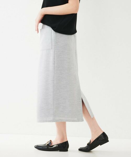 UNTITLED / アンタイトル スカート | パッチポケット付きナロータイトスカート | 詳細3