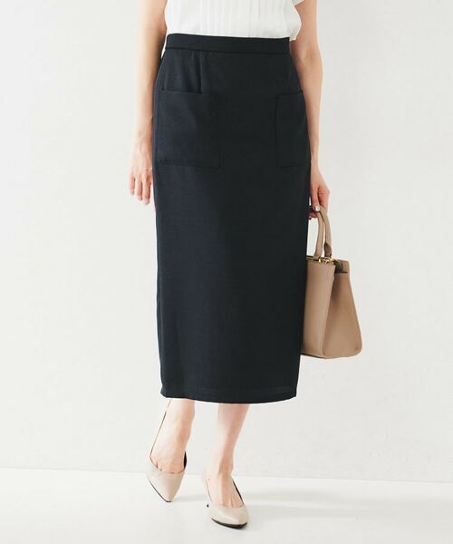 UNTITLED / アンタイトル スカート | パッチポケット付きナロータイトスカート | 詳細6