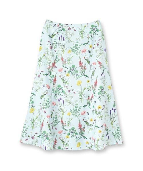 UNTITLED / アンタイトル ロング・マキシ丈スカート | ボタニカルプリント マーメイドスカート | 詳細1
