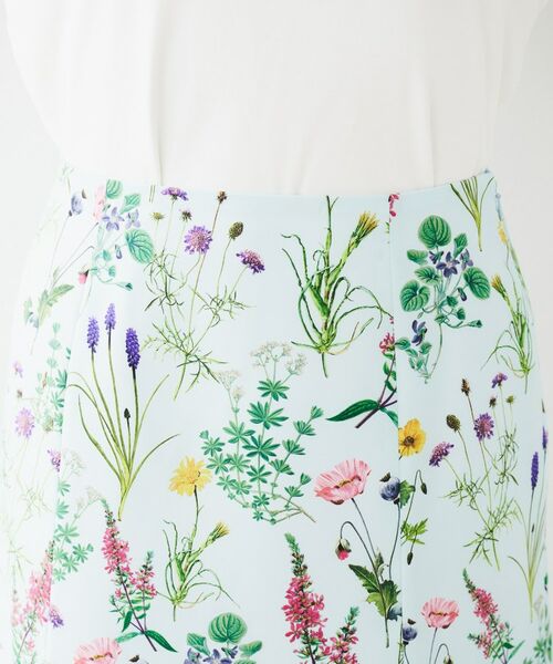 UNTITLED / アンタイトル ロング・マキシ丈スカート | ボタニカルプリント マーメイドスカート | 詳細18