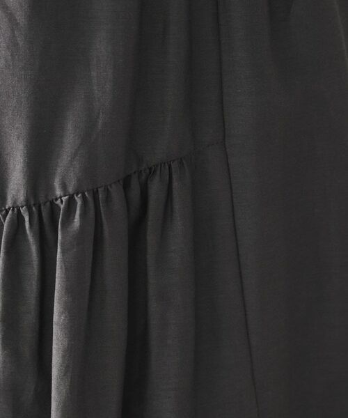 UNTITLED / アンタイトル スカート | 綿シルク変形ティアードスカート | 詳細5
