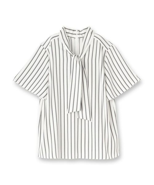 UNTITLED / アンタイトル シャツ・ブラウス | 袖ラッフルボウタイブラウス | 詳細1