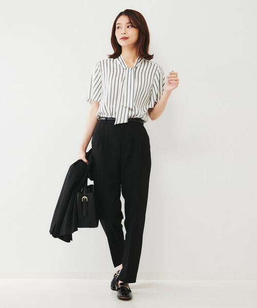 UNTITLED / アンタイトル シャツ・ブラウス | 袖ラッフルボウタイブラウス | 詳細4