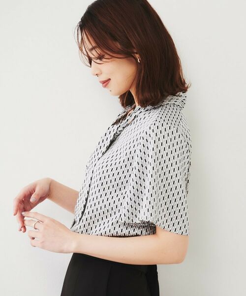 UNTITLED / アンタイトル シャツ・ブラウス | 袖ラッフルボウタイブラウス | 詳細7