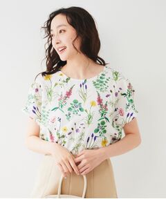 UNTITLED / アンタイトル シャツ・ブラウス | ボタニカルプリント ブラウス