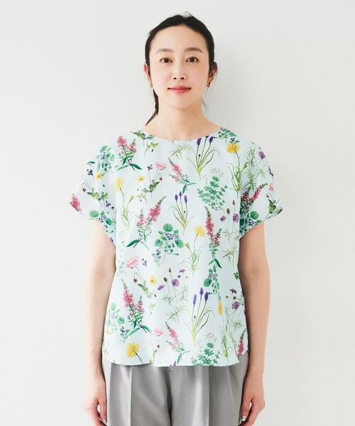 UNTITLED / アンタイトル シャツ・ブラウス | ボタニカルプリント ブラウス | 詳細15