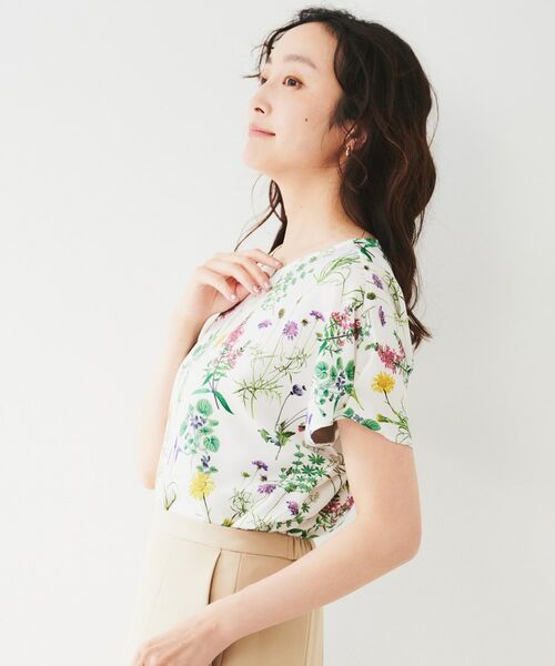 UNTITLED / アンタイトル シャツ・ブラウス | ボタニカルプリント ブラウス | 詳細3