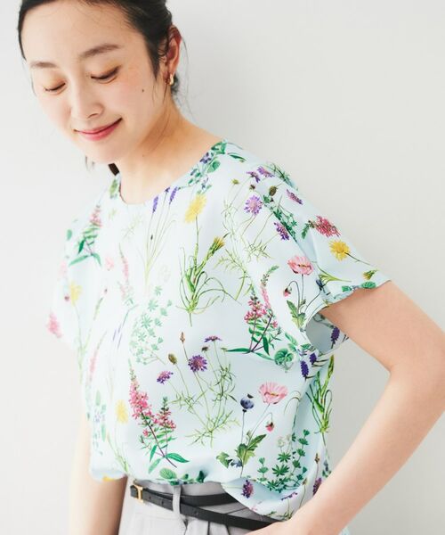 UNTITLED / アンタイトル シャツ・ブラウス | ボタニカルプリント ブラウス | 詳細6