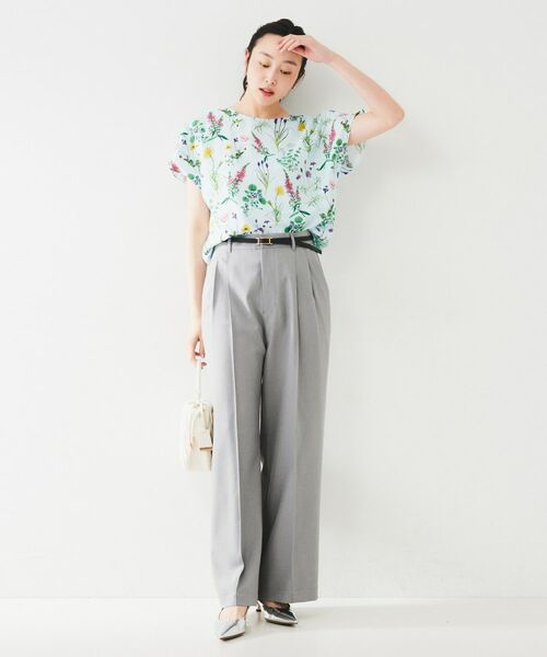 UNTITLED / アンタイトル シャツ・ブラウス | ボタニカルプリント ブラウス | 詳細8