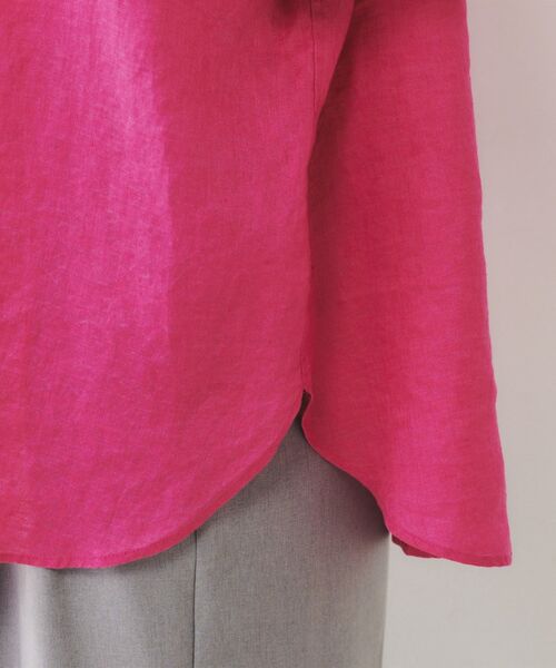 UNTITLED / アンタイトル シャツ・ブラウス | 【麻100/洗える/前開きシャツ】ドライリネンシャツ | 詳細21