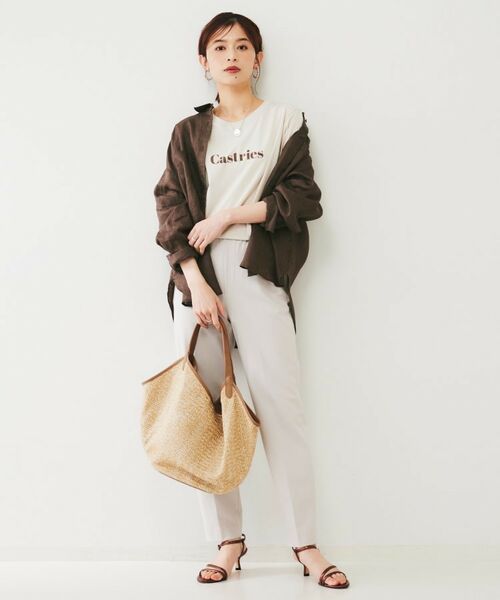 UNTITLED / アンタイトル シャツ・ブラウス | 【麻100/洗える/前開きシャツ】ドライリネンシャツ | 詳細8