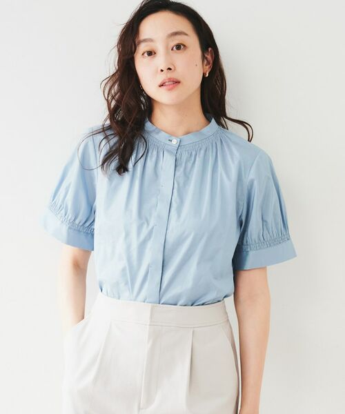 UNTITLED / アンタイトル シャツ・ブラウス | シャーリングローンブラウス | 詳細10