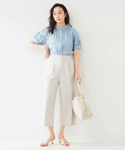 UNTITLED / アンタイトル シャツ・ブラウス | シャーリングローンブラウス | 詳細12