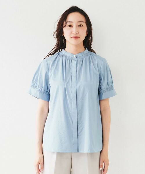 UNTITLED / アンタイトル シャツ・ブラウス | シャーリングローンブラウス | 詳細14