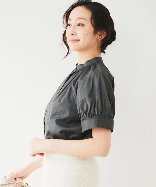 UNTITLED / アンタイトル シャツ・ブラウス | シャーリングローンブラウス | 詳細3