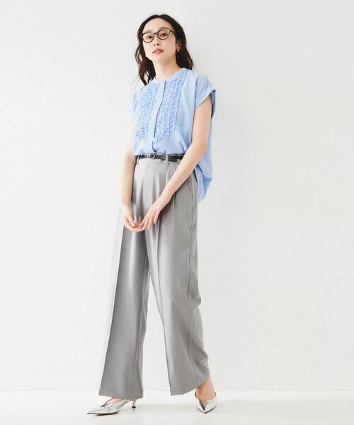 UNTITLED / アンタイトル シャツ・ブラウス | フィブリルフリルブラウス | 詳細16