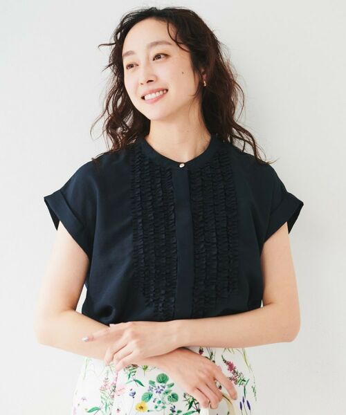 UNTITLED / アンタイトル シャツ・ブラウス | フィブリルフリルブラウス | 詳細18