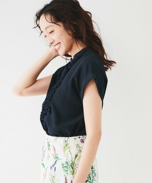 UNTITLED / アンタイトル シャツ・ブラウス | フィブリルフリルブラウス | 詳細19