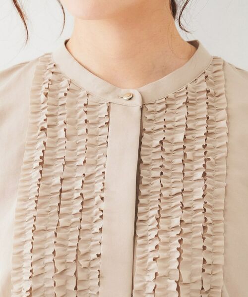 UNTITLED / アンタイトル シャツ・ブラウス | フィブリルフリルブラウス | 詳細25