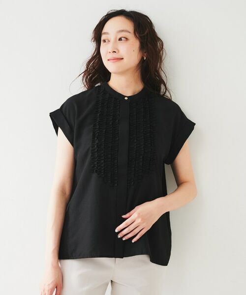 UNTITLED / アンタイトル シャツ・ブラウス | フィブリルフリルブラウス | 詳細6