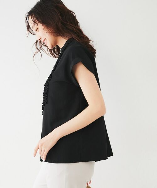 UNTITLED / アンタイトル シャツ・ブラウス | フィブリルフリルブラウス | 詳細7