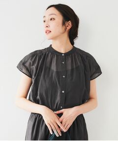 UNTITLED / アンタイトル シャツ・ブラウス | 綿シルク2WAYブラウス