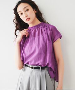 UNTITLED / アンタイトル シャツ・ブラウス | 綿シルク2WAYブラウス
