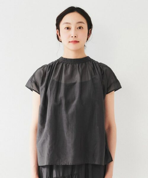 UNTITLED / アンタイトル シャツ・ブラウス | 綿シルク2WAYブラウス | 詳細17