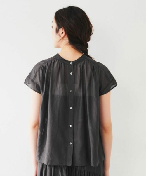 UNTITLED / アンタイトル シャツ・ブラウス | 綿シルク2WAYブラウス | 詳細19