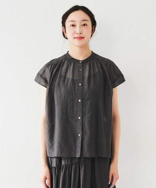 UNTITLED / アンタイトル シャツ・ブラウス | 綿シルク2WAYブラウス | 詳細23