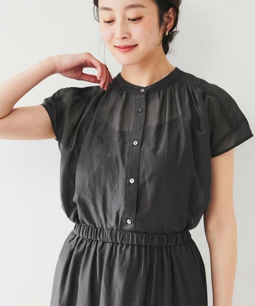UNTITLED / アンタイトル シャツ・ブラウス | 綿シルク2WAYブラウス | 詳細9