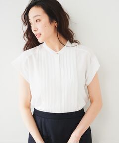 UNTITLED / アンタイトル シャツ・ブラウス | 2WAYジョーゼット プリーツブラウス