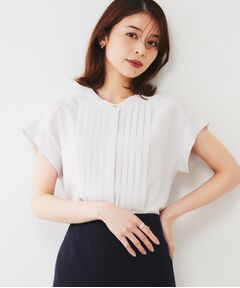 UNTITLED / アンタイトル シャツ・ブラウス | 2WAYジョーゼット プリーツブラウス