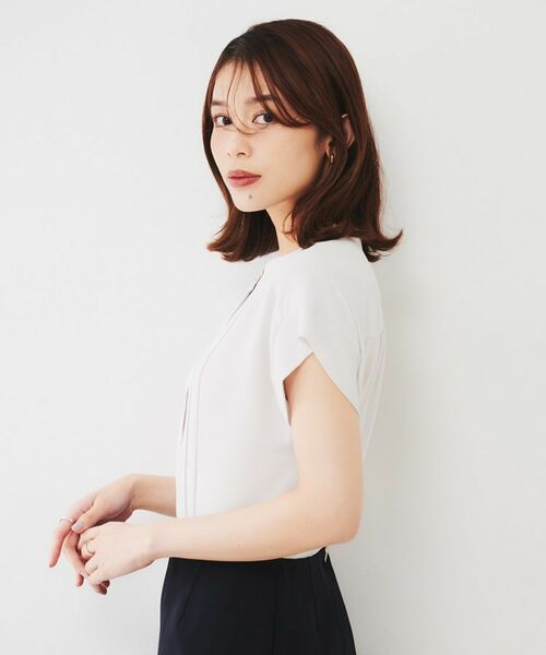 UNTITLED / アンタイトル シャツ・ブラウス | 2WAYジョーゼット プリーツブラウス | 詳細11