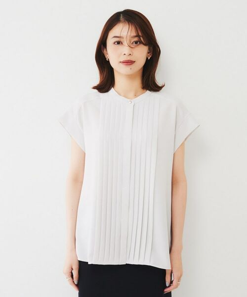 UNTITLED / アンタイトル シャツ・ブラウス | 2WAYジョーゼット プリーツブラウス | 詳細18