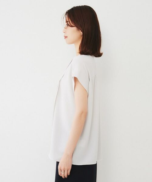 UNTITLED / アンタイトル シャツ・ブラウス | 2WAYジョーゼット プリーツブラウス | 詳細19