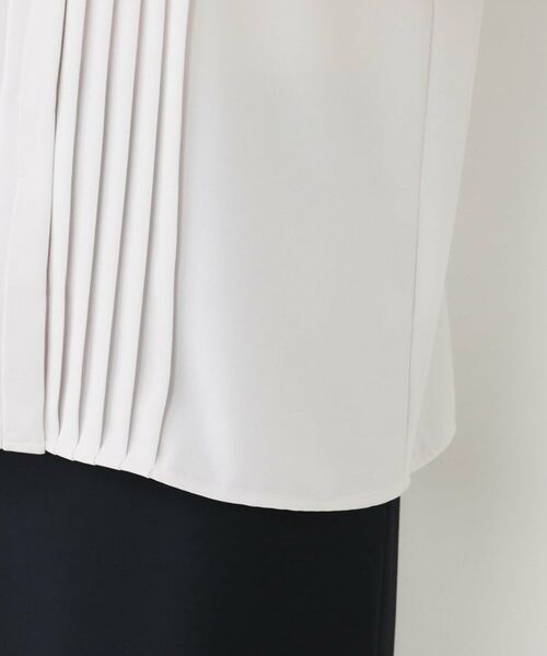 UNTITLED / アンタイトル シャツ・ブラウス | 2WAYジョーゼット プリーツブラウス | 詳細23