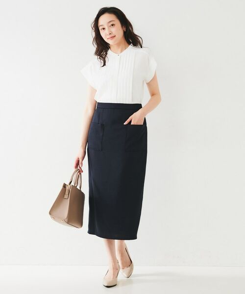 UNTITLED / アンタイトル シャツ・ブラウス | 2WAYジョーゼット プリーツブラウス | 詳細4