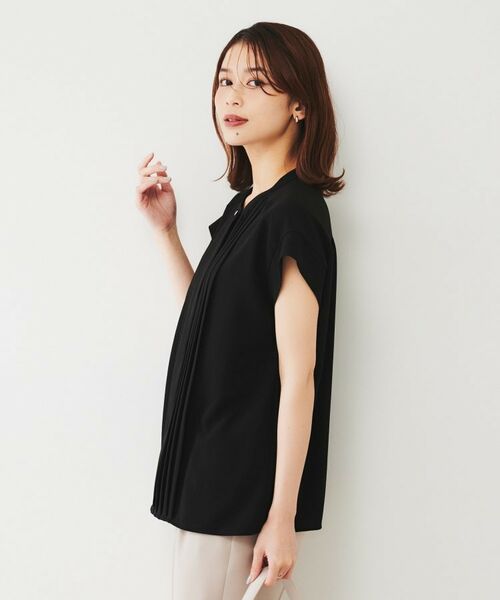 UNTITLED / アンタイトル シャツ・ブラウス | 2WAYジョーゼット プリーツブラウス | 詳細7