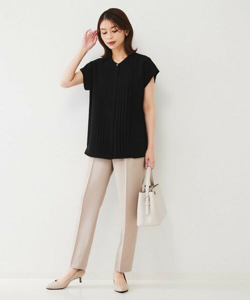 UNTITLED / アンタイトル シャツ・ブラウス | 2WAYジョーゼット プリーツブラウス | 詳細8