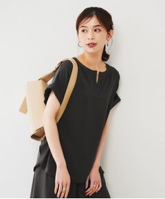 UNTITLED / アンタイトル シャツ・ブラウス | 2WAYジョーゼット キーネックブラウス