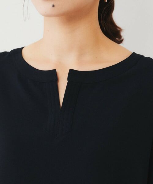 UNTITLED / アンタイトル シャツ・ブラウス | 2WAYジョーゼット キーネックブラウス | 詳細13