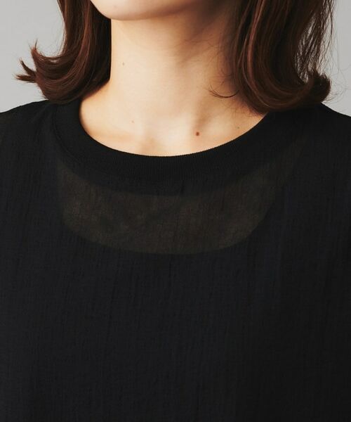 UNTITLED / アンタイトル ミニ丈・ひざ丈ワンピース | 【Munich】ヴィンテージボイルプルオーバーワンピース | 詳細14