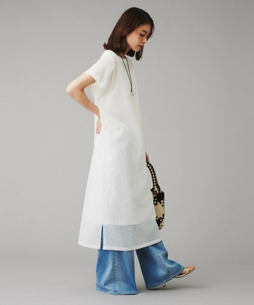 UNTITLED / アンタイトル ミニ丈・ひざ丈ワンピース | 【Munich】ヴィンテージボイルプルオーバーワンピース | 詳細5