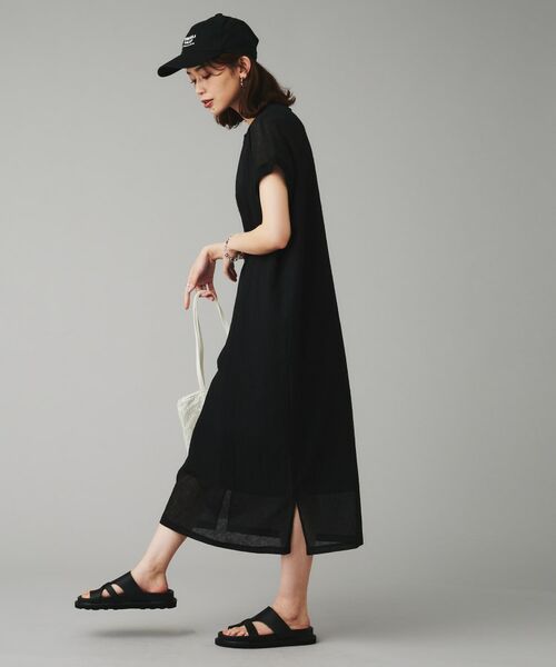 UNTITLED / アンタイトル ミニ丈・ひざ丈ワンピース | 【Munich】ヴィンテージボイルプルオーバーワンピース | 詳細9