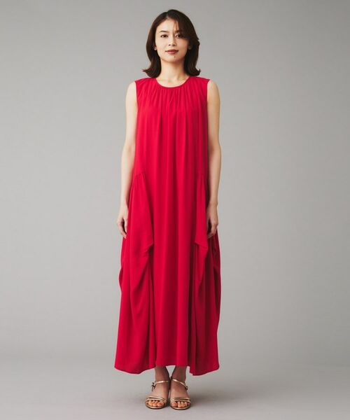 UNTITLED / アンタイトル ロング・マキシ丈ワンピース | 【SEADRAKE】デザインギャザーワンピース | 詳細10