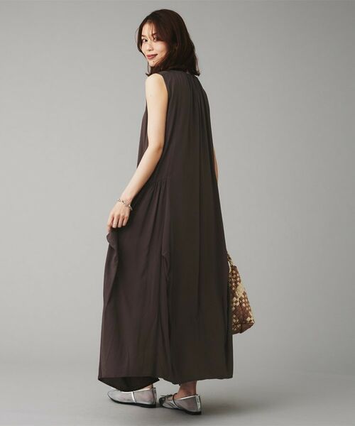 UNTITLED / アンタイトル ロング・マキシ丈ワンピース | 【SEADRAKE】デザインギャザーワンピース | 詳細4