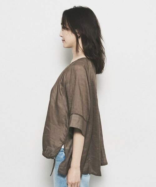 UNTITLED / アンタイトル シャツ・ブラウス | 【SEADRAKE】ペーパーリネンデザインブラウス | 詳細11
