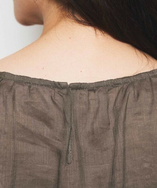 UNTITLED / アンタイトル シャツ・ブラウス | 【SEADRAKE】ペーパーリネンデザインブラウス | 詳細14