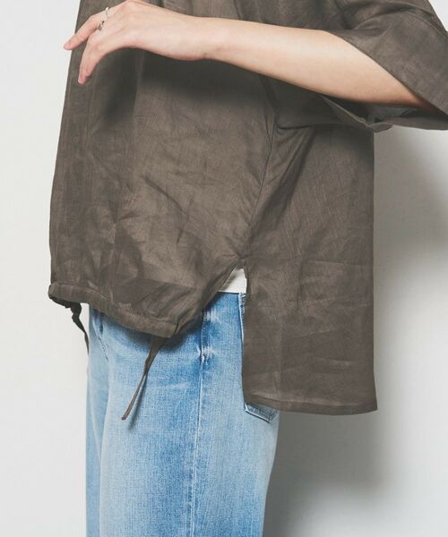 UNTITLED / アンタイトル シャツ・ブラウス | 【SEADRAKE】ペーパーリネンデザインブラウス | 詳細16